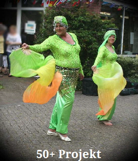 Gruppe Ghadir, auftritt Altenheim, sommerfest