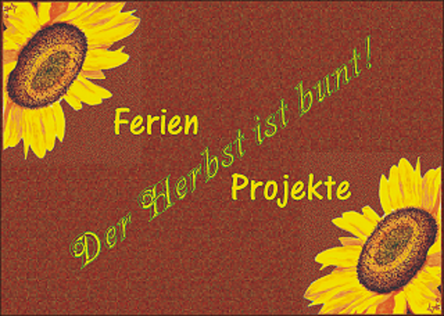 Ferienkurse, Herbst-Vorderseite